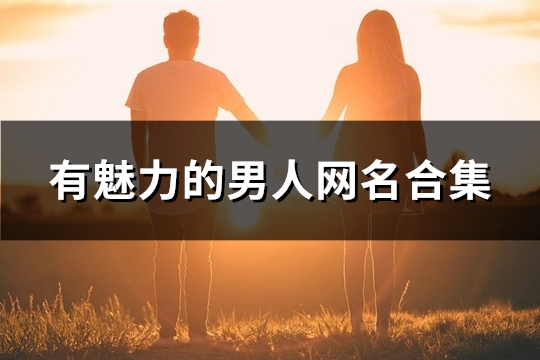 有魅力的男人网名合集(优选1037个)